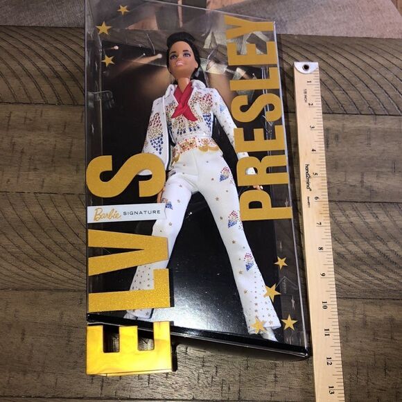 NEW Elvis Presley Barbie Signature Collection No more than 20k Made. - Picture 15 of 17